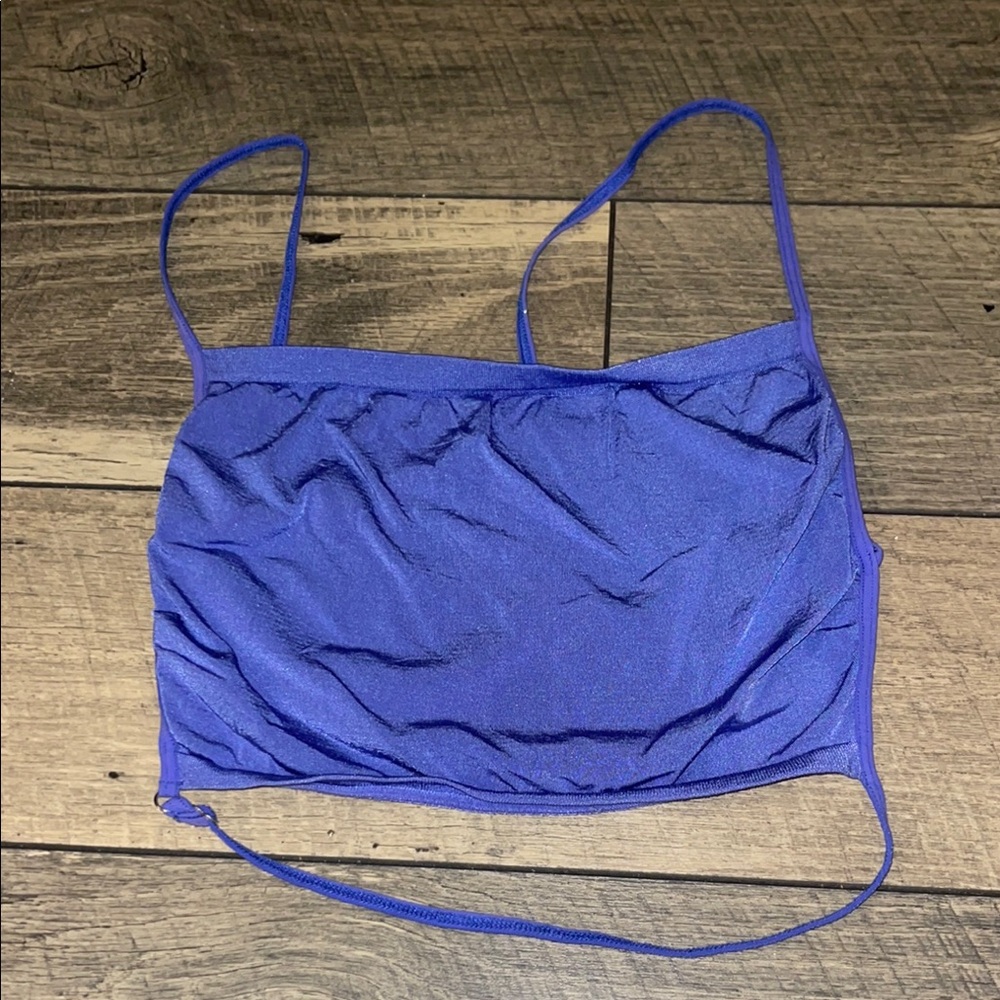 Free People Spaghetti Strap Crop Top